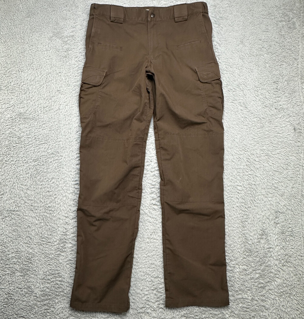 5.11 Tactical Stryke Pants Mens 34x34 Brown Flex-Tac Cargo Ripstop Utility